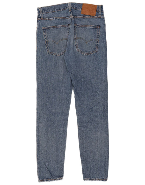 Мужские зауженные зауженные джинсы Levi's 512 W30 L30 синие, хлопок