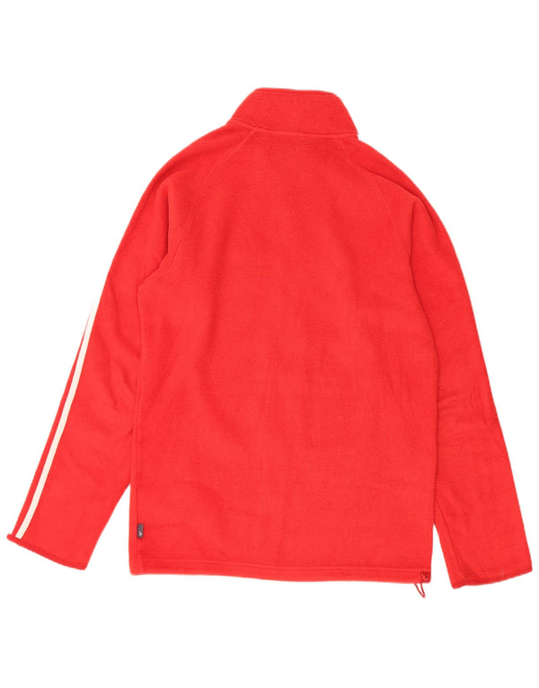 Мужская флисовая куртка Adidas UK 34 XS Красный полиэстер