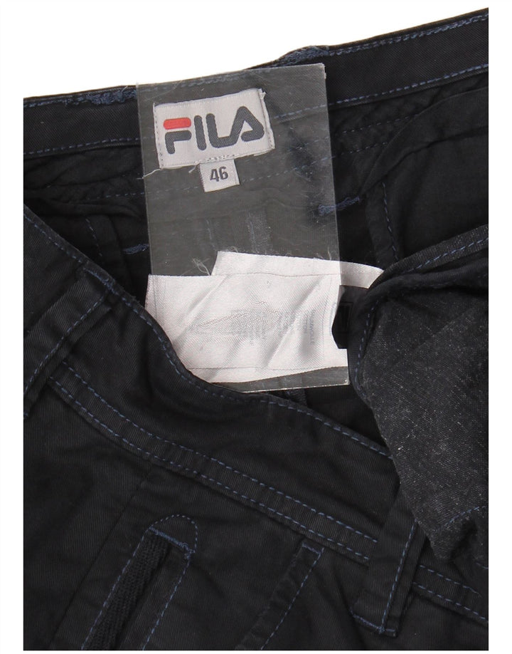 Fila Мужские брюки-чиносы IT 46 Small W36 L30 Темно-синие