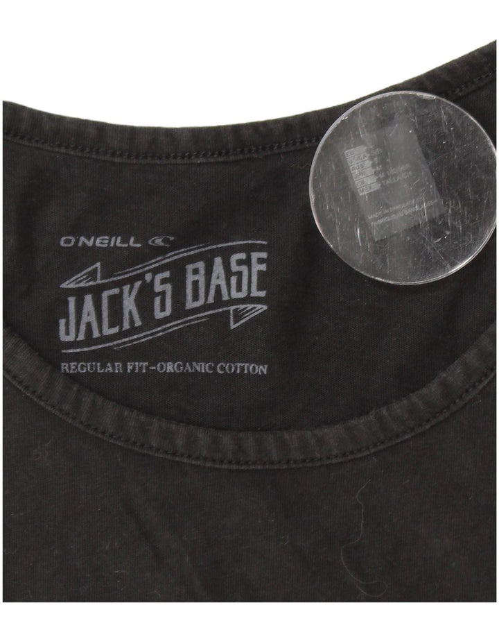 Мужской жилет O'NEILL стандартного кроя с рисунком, маленький черный хлопковый топ