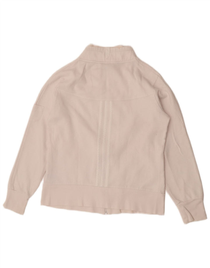 Женский спортивный костюм Adidas Top Jacket UK 16, большой белый хлопок