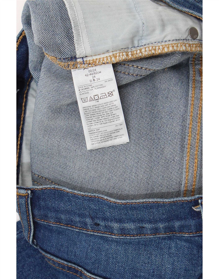 Джинсы женские укороченные Gap IT 42/44 Medium W28 L26 Синий хлопок