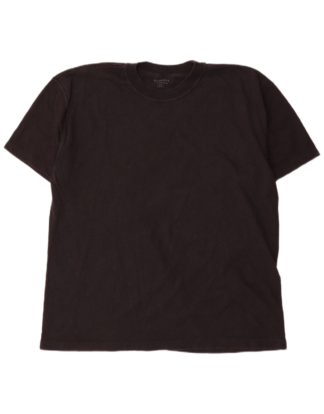 Мужская футболка All Saints Top XL, черный хлопок