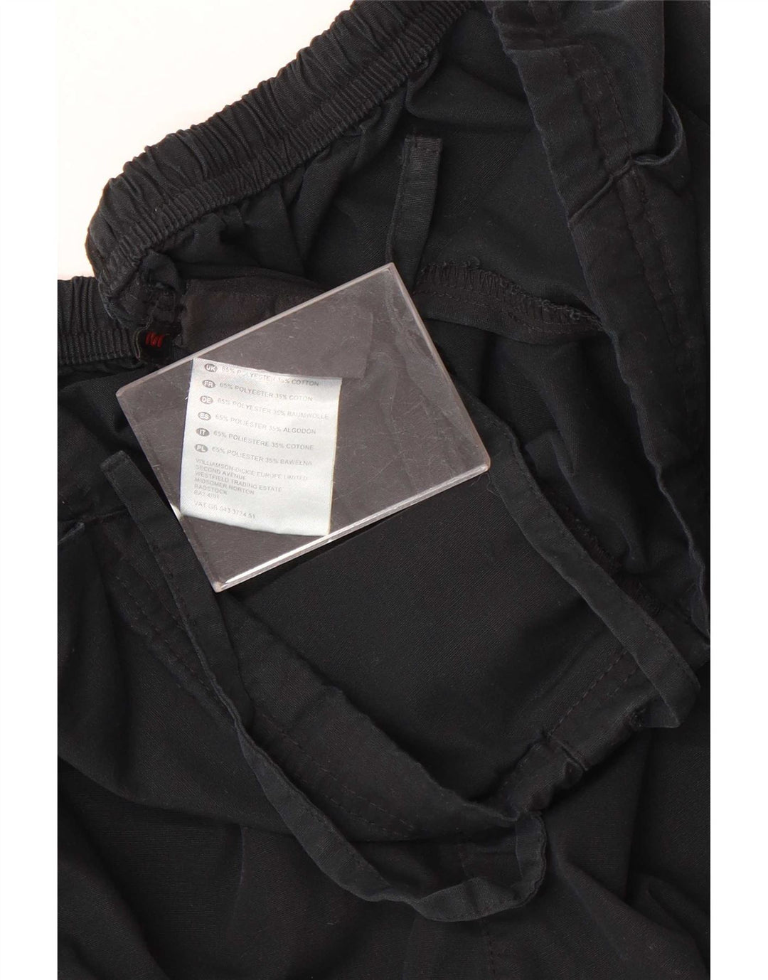 Мужские прямые брюки-карго Dickies Medium W30 L30, черный полиэстер
