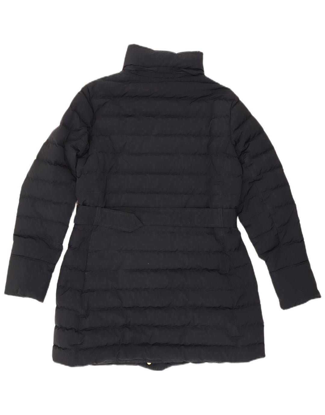 Женское стеганое пальто Woolrich UK 16, большой темно-синий полиэстер