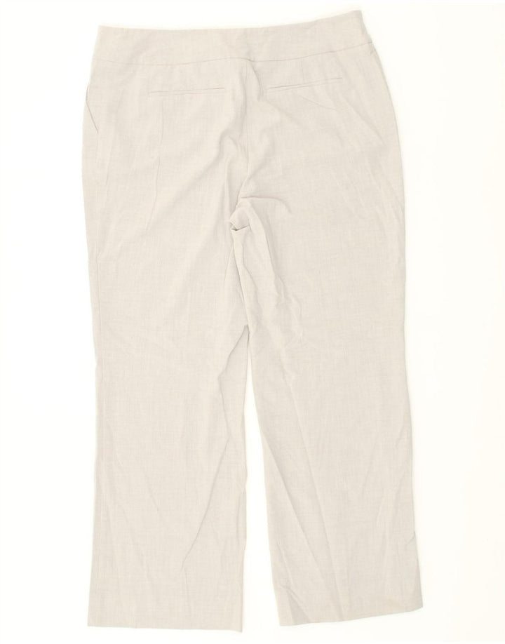 MOSSIMO Womens Straight Chino Trousers US 16 2XL W38 L31 Grey Polyester Vintage Mossimo and Second-Hand Mossimo from Messina Hembry 