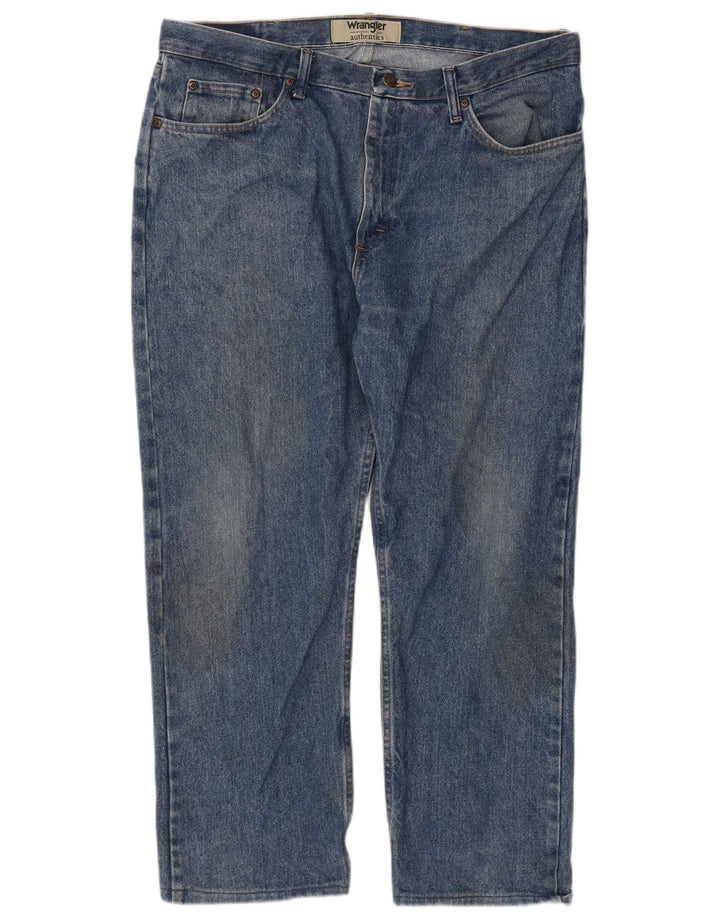 Мужские прямые джинсы Wrangler W38 L26, синие, хлопок