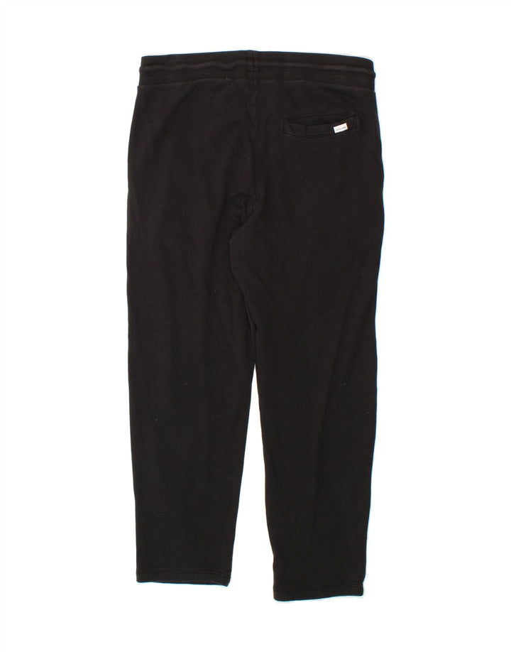 JACK & JONES Mens Tracksuit Trousers Large  Black Cotton Vintage Jack & Jones and Second-Hand Jack & Jones from Messina Hembry 