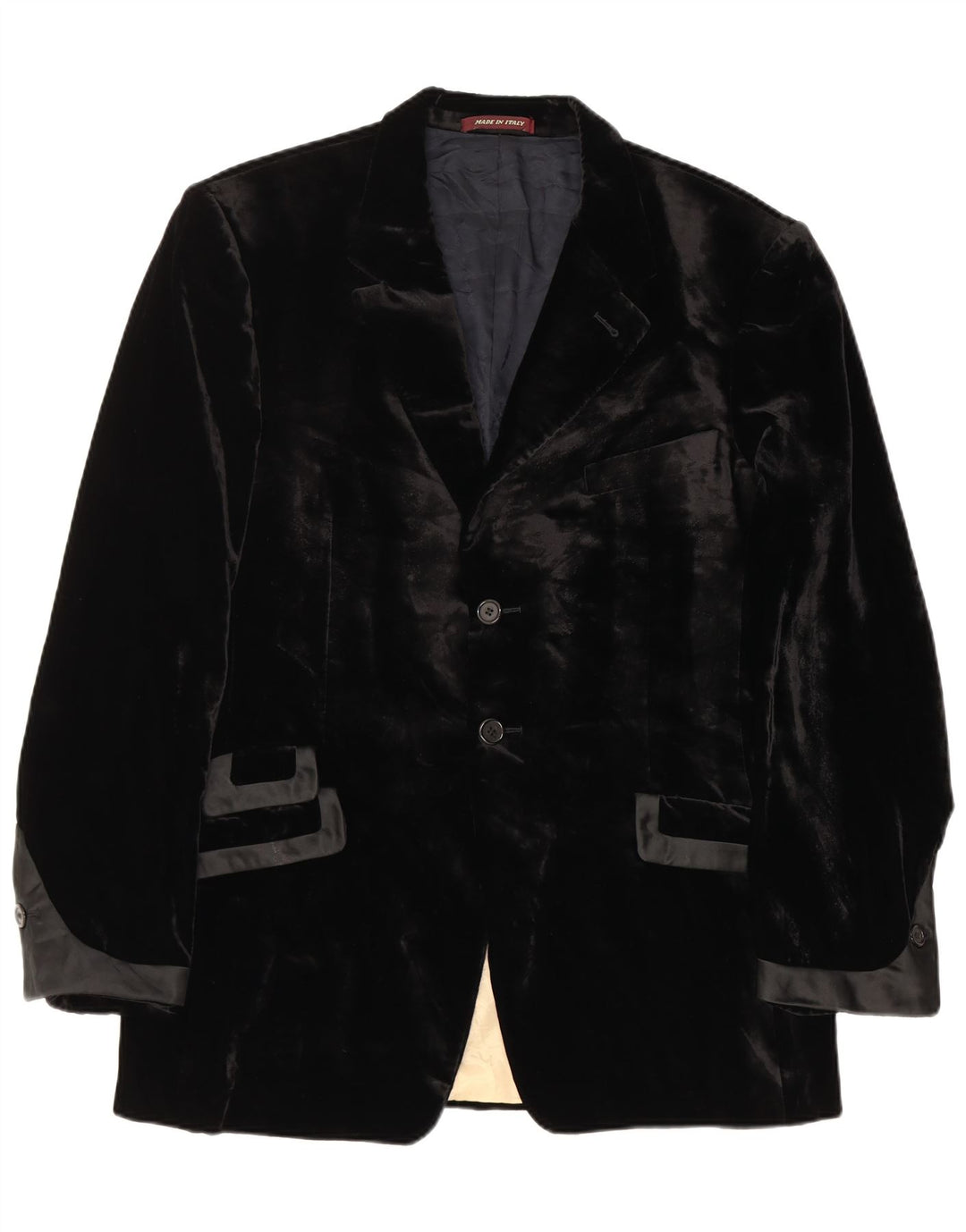 Мужской велюровый пиджак Paul Smith с 2 пуговицами UK 44 2XL, черная вискоза