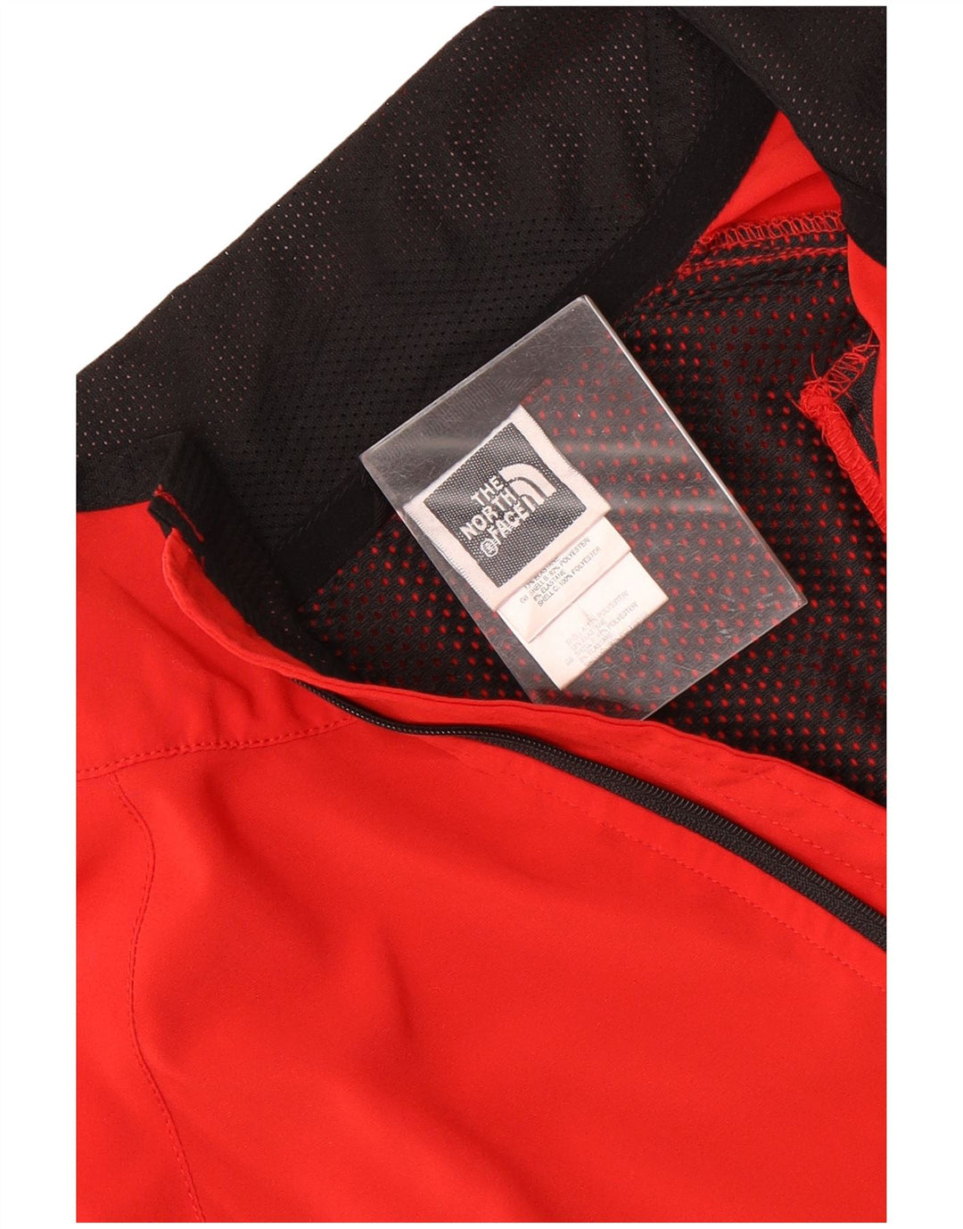 Женская спортивная куртка The North Face UK 14, средний красный цвет с цветными блоками
