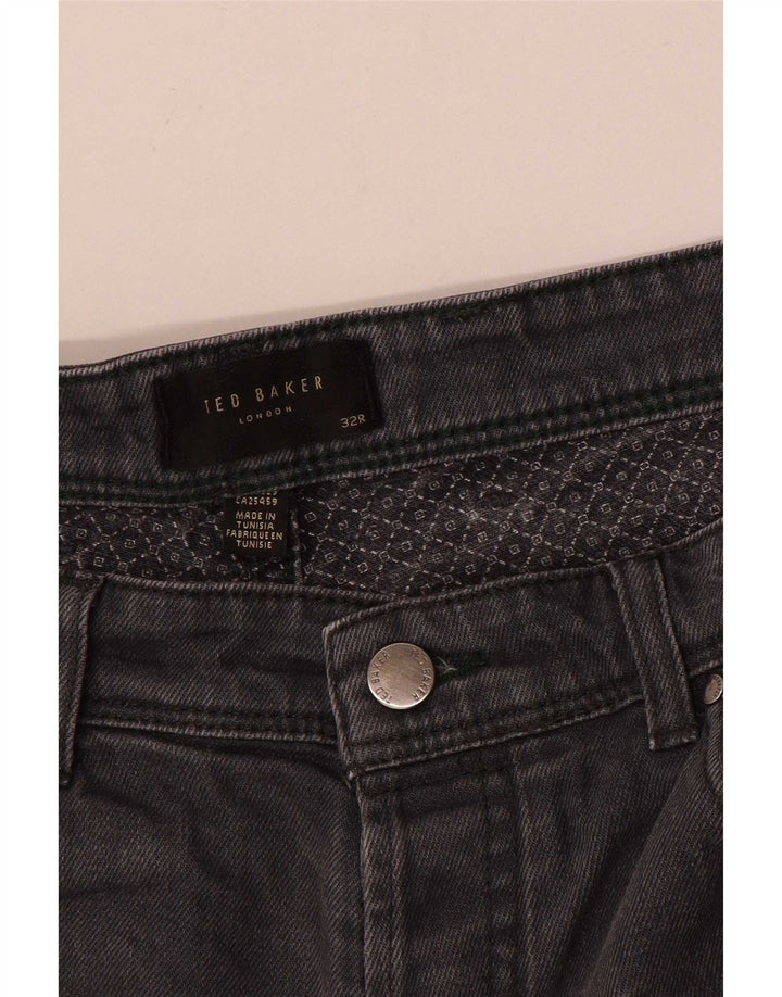 Мужские узкие джинсы Ted Baker W32 L32 серые