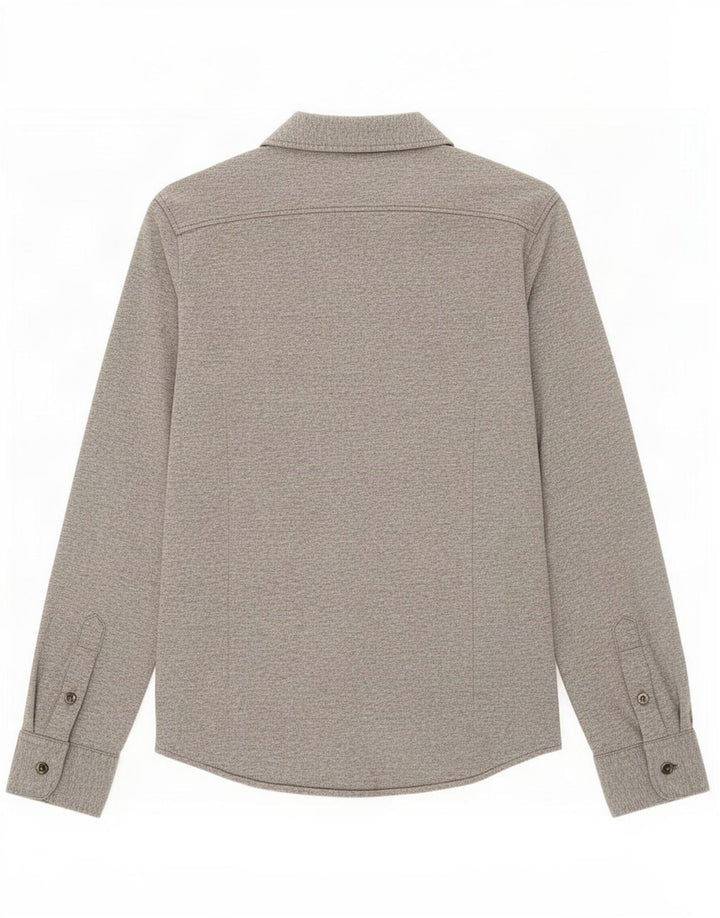 Рубашка Мужская Massimo Dutti Средне-серая