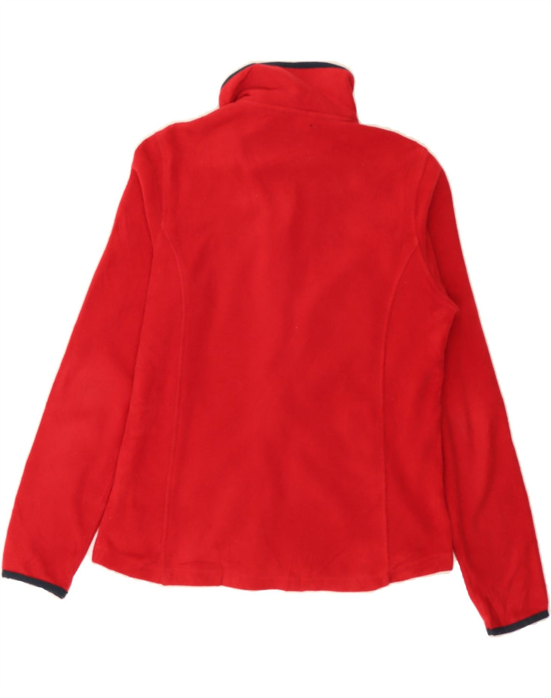 NAUTICA Womens Fleece Jacket UK 14 Medium Red Polyester Vintage Nautica and Second-Hand Nautica from Messina Hembry 