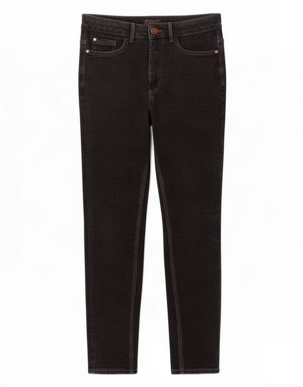 Женские джинсы скинни Marks & Spencer UK 12 Medium W30 L26, черный хлопок