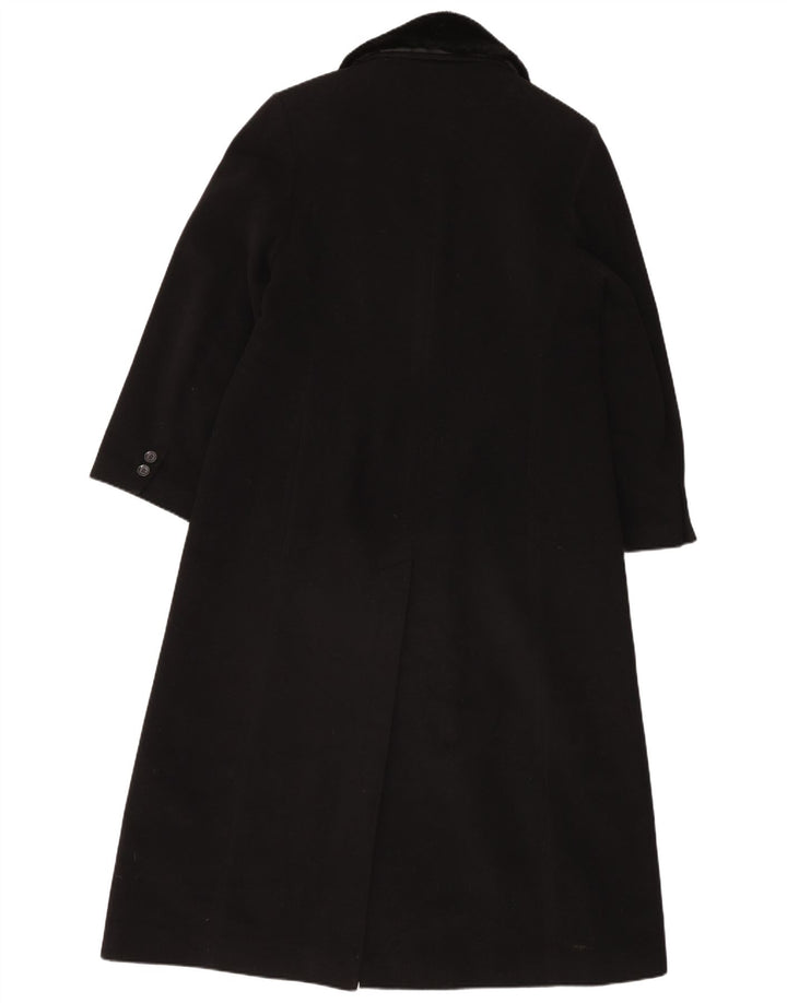 Женское двубортное пальто St. Bernard UK 14, большое, черное, шерстяное