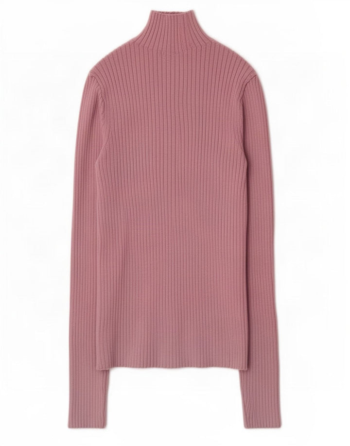 Женский топ Zara с длинным рукавом UK 14, большой розовый