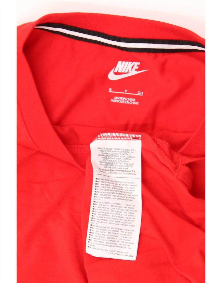 Мужская футболка Nike, маленький красный хлопок
