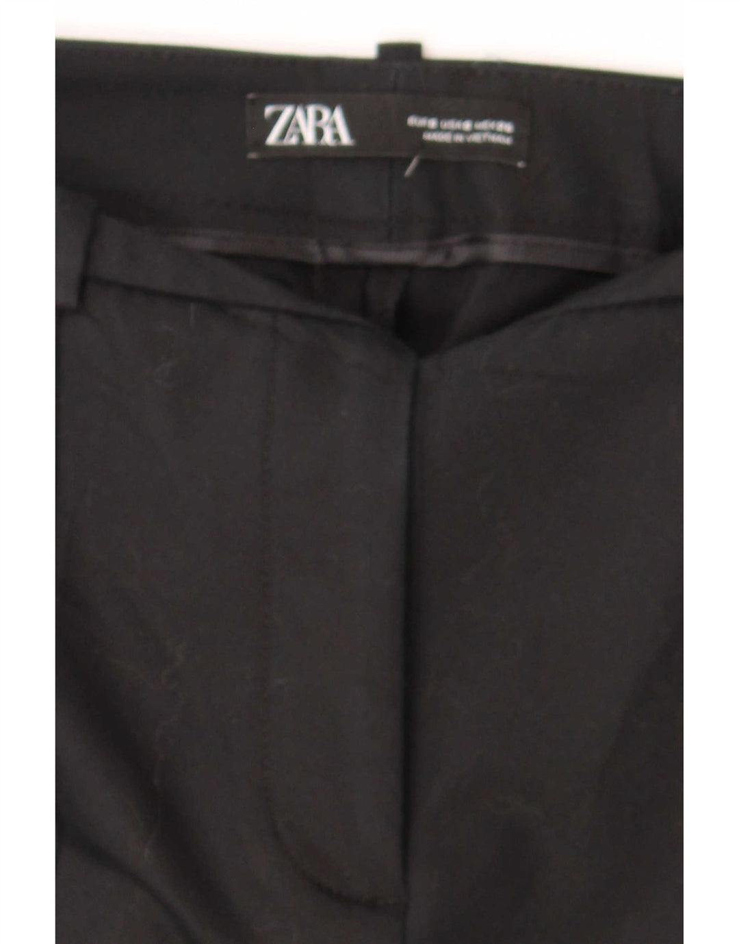 Женские узкие брюки Zara, маленькие W26 L26, черные
