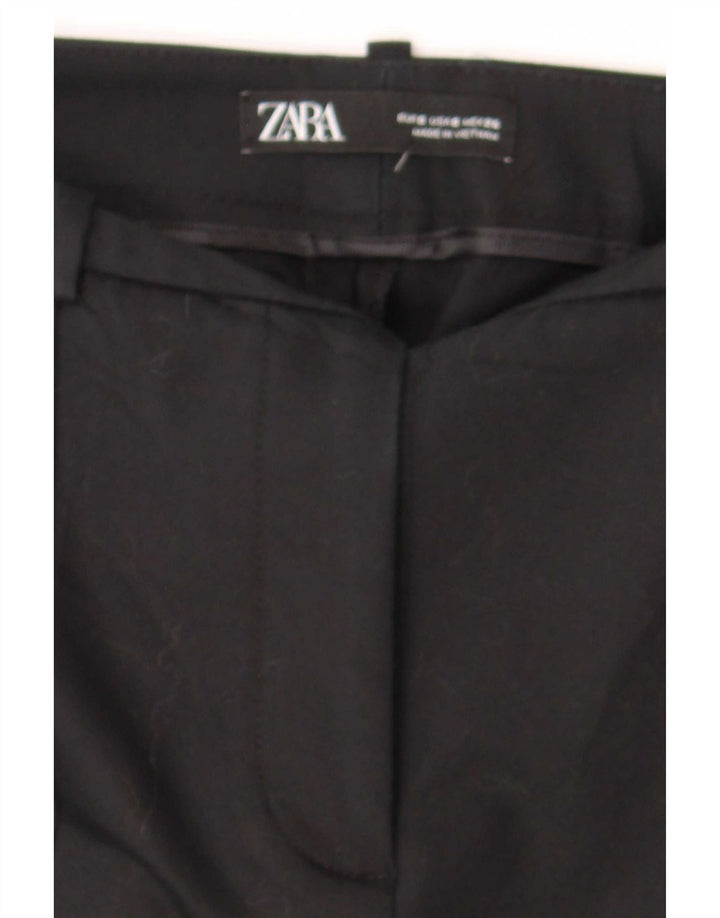 Женские узкие брюки Zara, маленькие W26 L26, черные