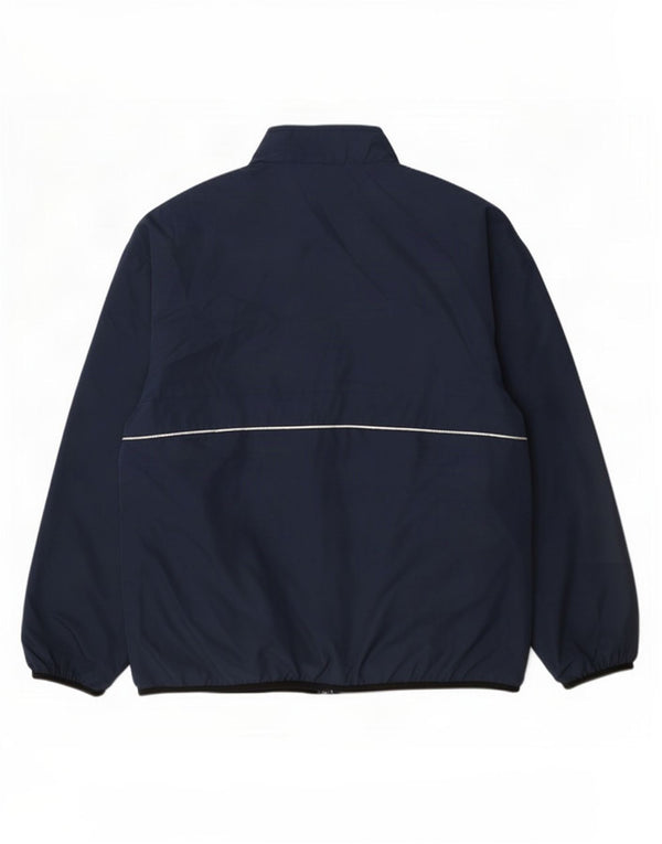 Мужская дождевик Reebok UK 42 XL темно-синий полиэстер