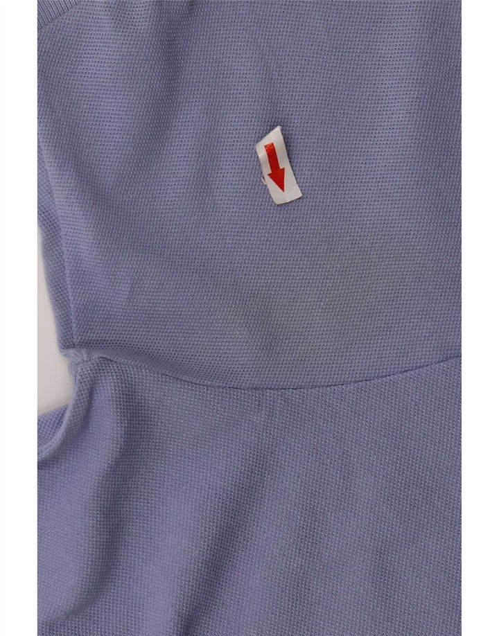 Мужская рубашка-поло Lacoste, размер 6 XL, синяя, хлопок