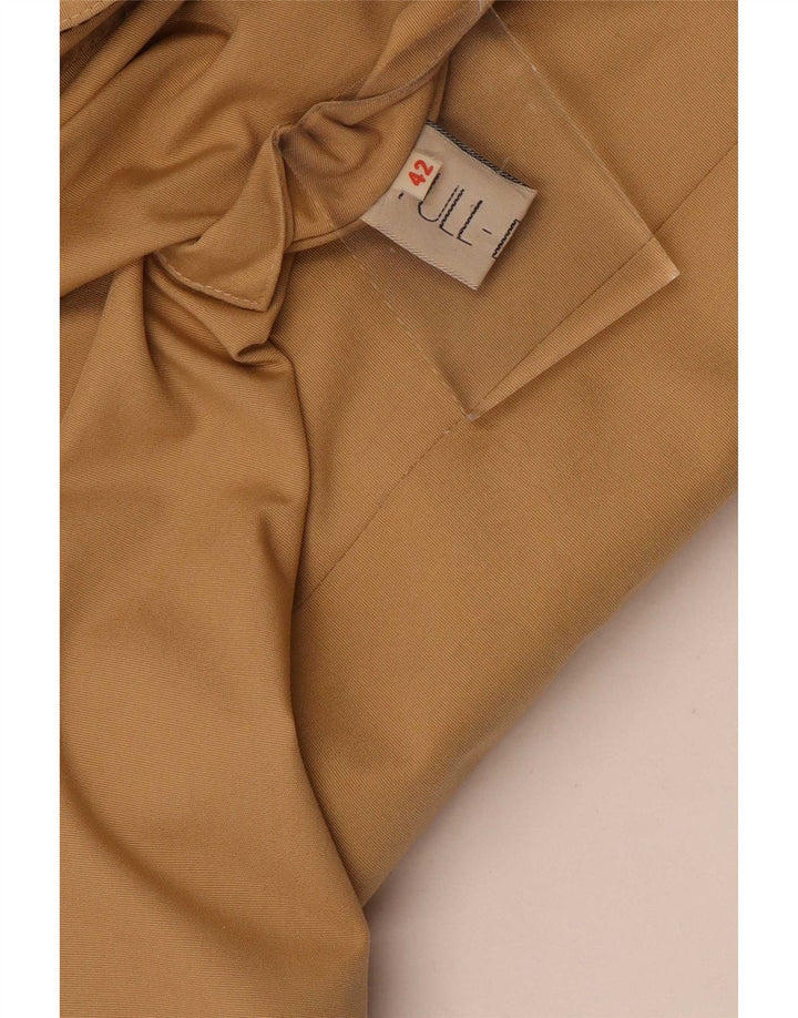 Винтажное женское двустороннее пальто IT 42 Medium Beige