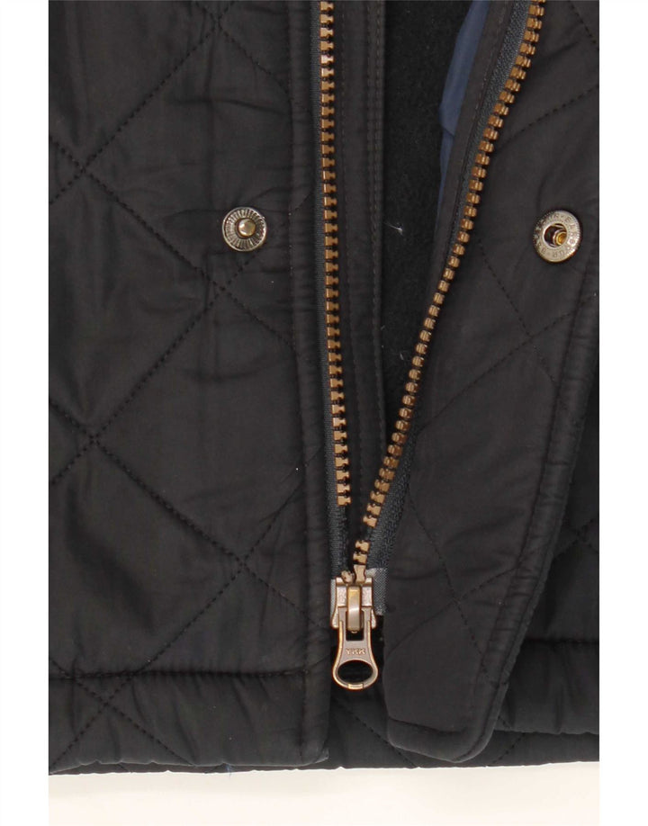 Мужская стеганая куртка Barbour UK 36, маленькая, темно-синяя