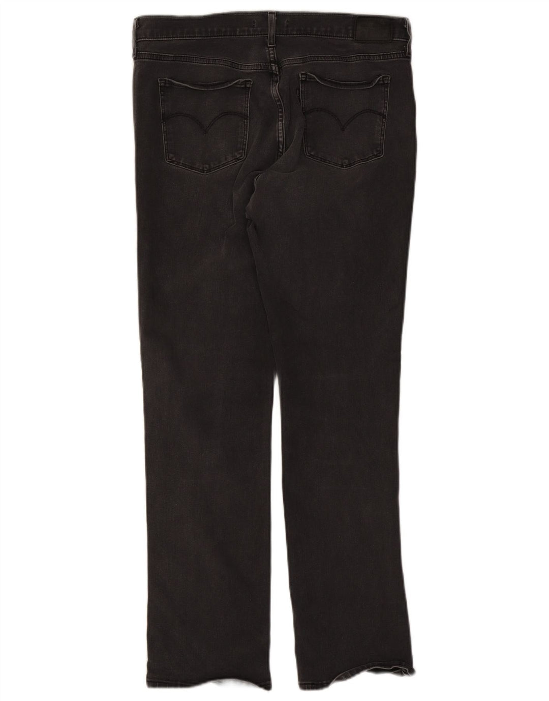 Женские прямые джинсы Levi's 314 W32 L30, черный хлопок