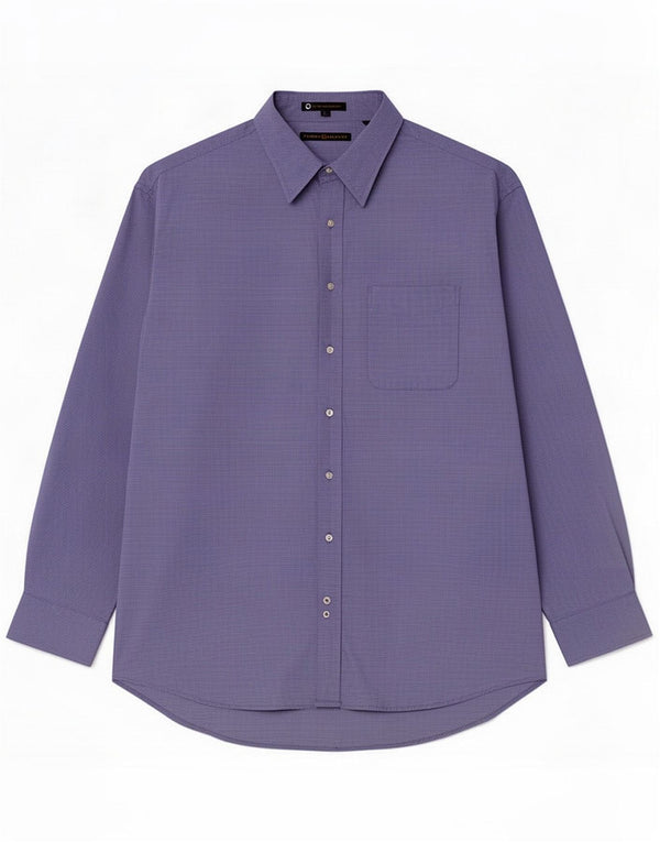 Мужская рубашка Tommy Hilfiger, размер 18, 2XL, синяя, хлопок с узором «гусиные лапки»