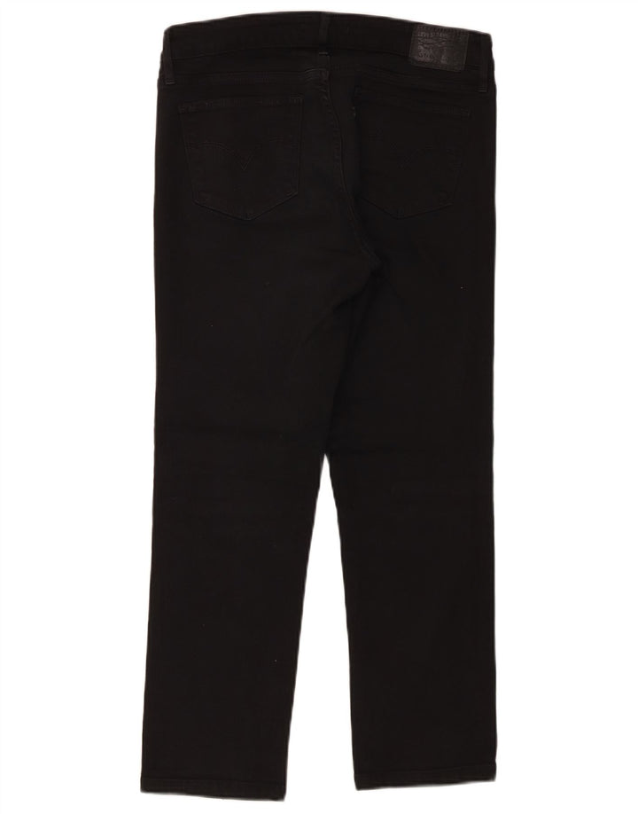 Женские укороченные джинсы Levi's 712 W28 L25 черные