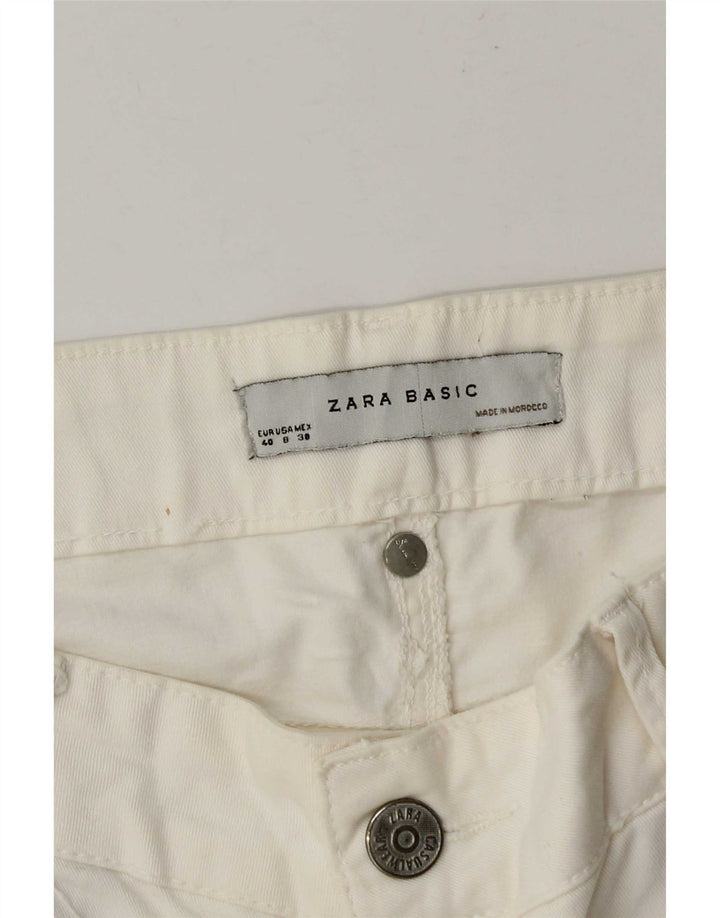 Женские джинсы скинни Zara EU 40 Medium W30 L31 Белые