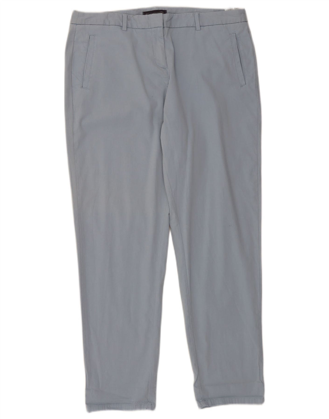 Женские узкие брюки чинос MARKS & SPENCER UK 14, большие W36 L30, синие