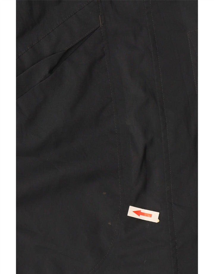 Женская куртка-дождевик Adidas Oversized UK 12, средний серый полиэстер