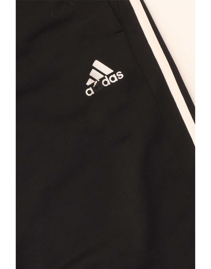 Мужские спортивные брюки Adidas, маленькие черные из полиэстера