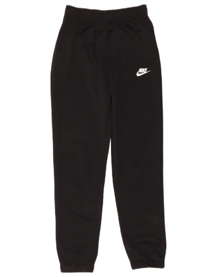 Спортивные брюки Nike для мальчиков, джоггеры, 12–13 лет, большой размер, черный полиэстер