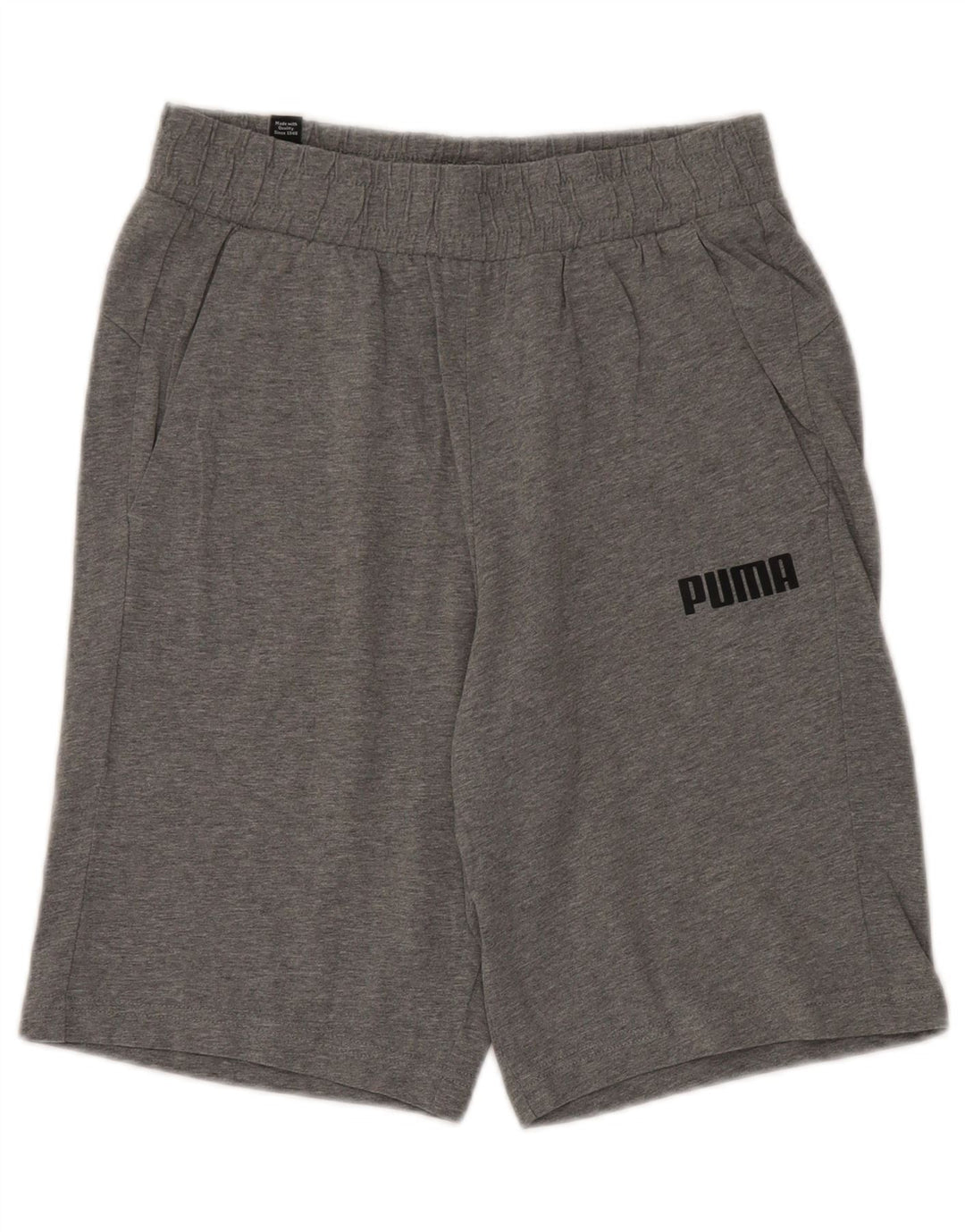 Мужские спортивные шорты Puma, маленькие серые хлопковые крапинки