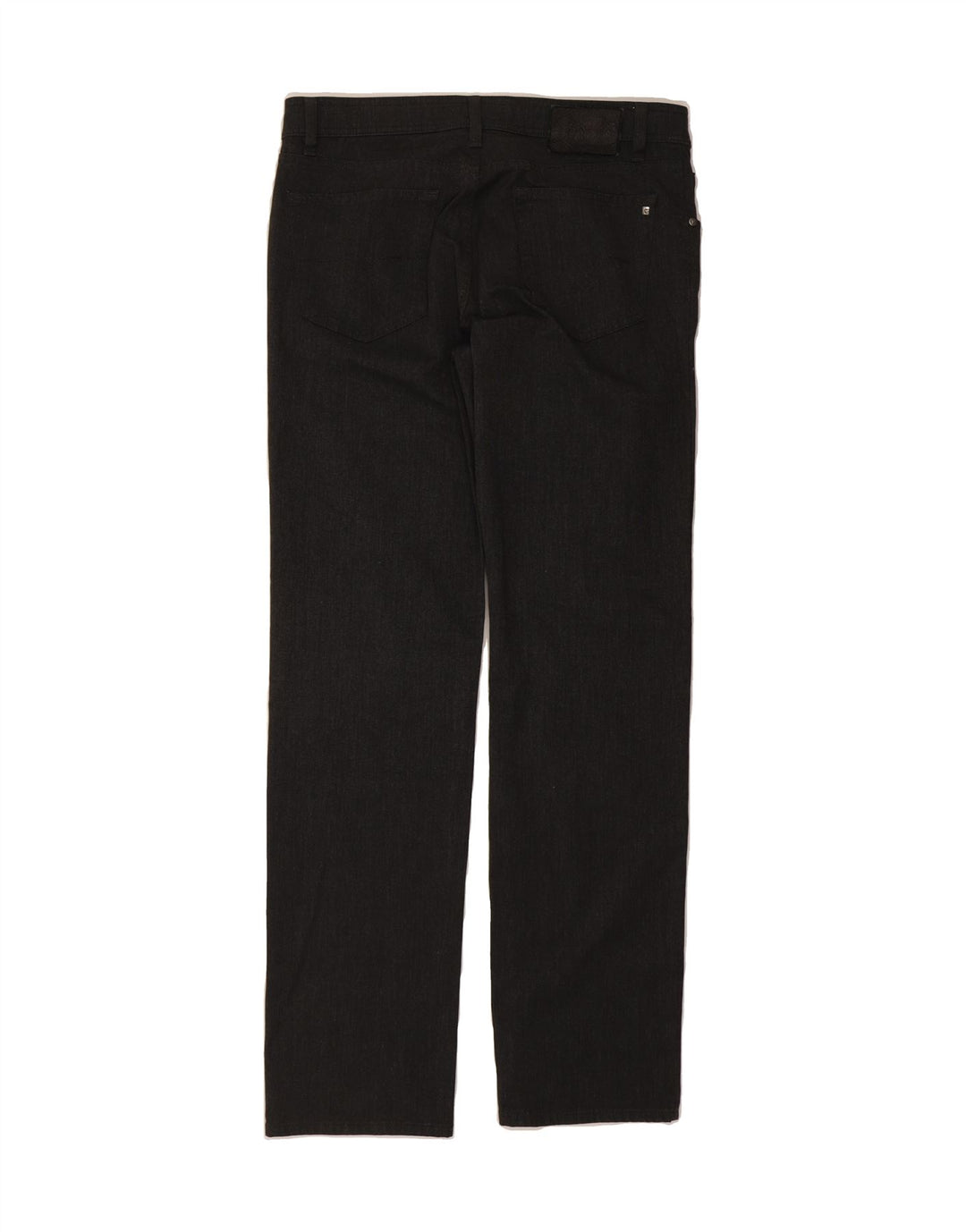 PIERRE CARDIN Mens Straight Casual Trousers W36 L34 Grey Polyester Vintage Pierre Cardin and Second-Hand Pierre Cardin from Messina Hembry 
