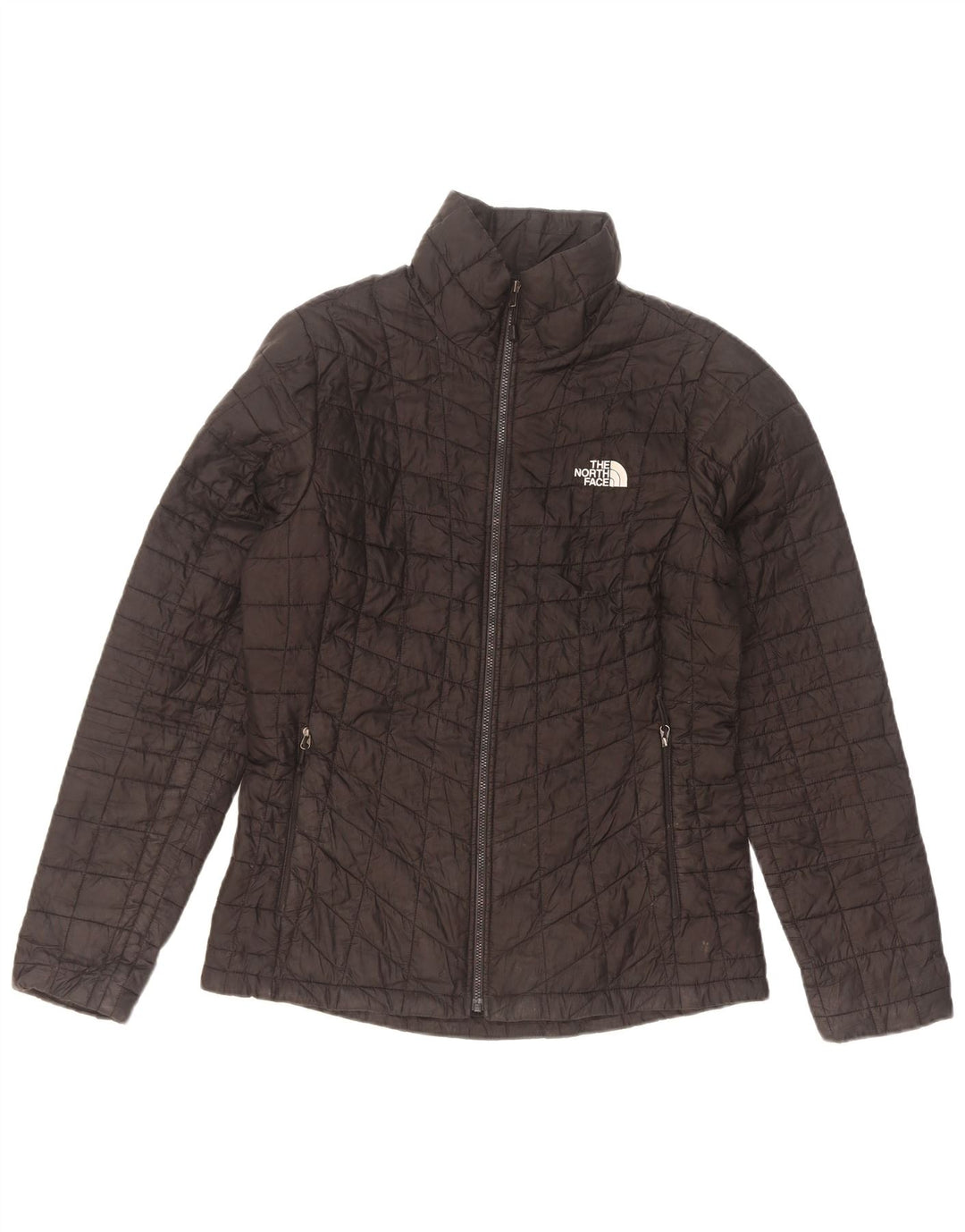 Женская стеганая куртка The North Face UK 10, маленький черный полиэстер