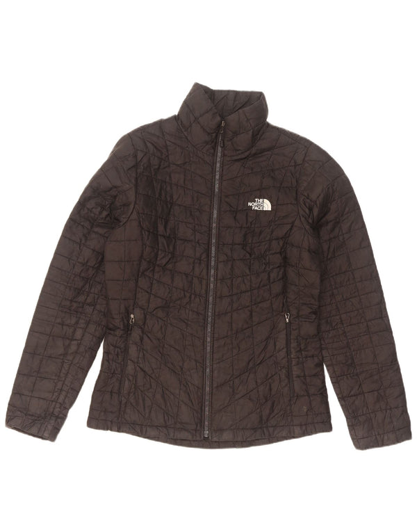 Женская стеганая куртка The North Face UK 10, маленький черный полиэстер