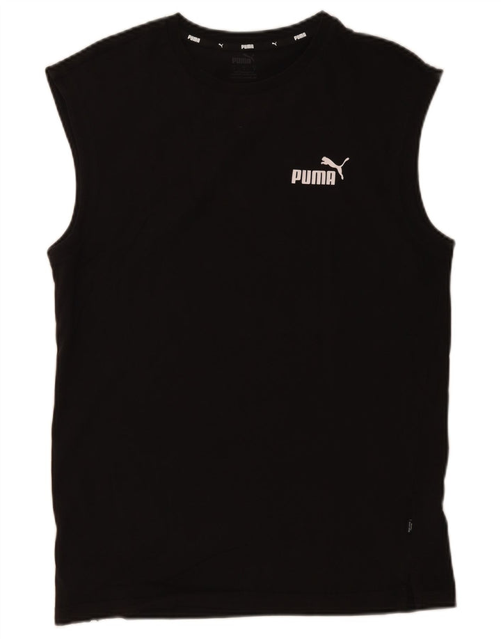 Мужской жилет Puma, маленький черный, хлопок