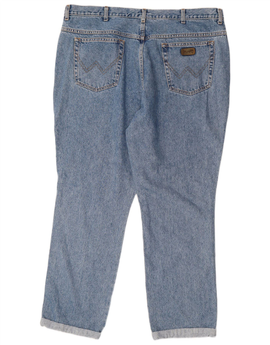 Мужские зауженные джинсы Wrangler W40 L30 синие