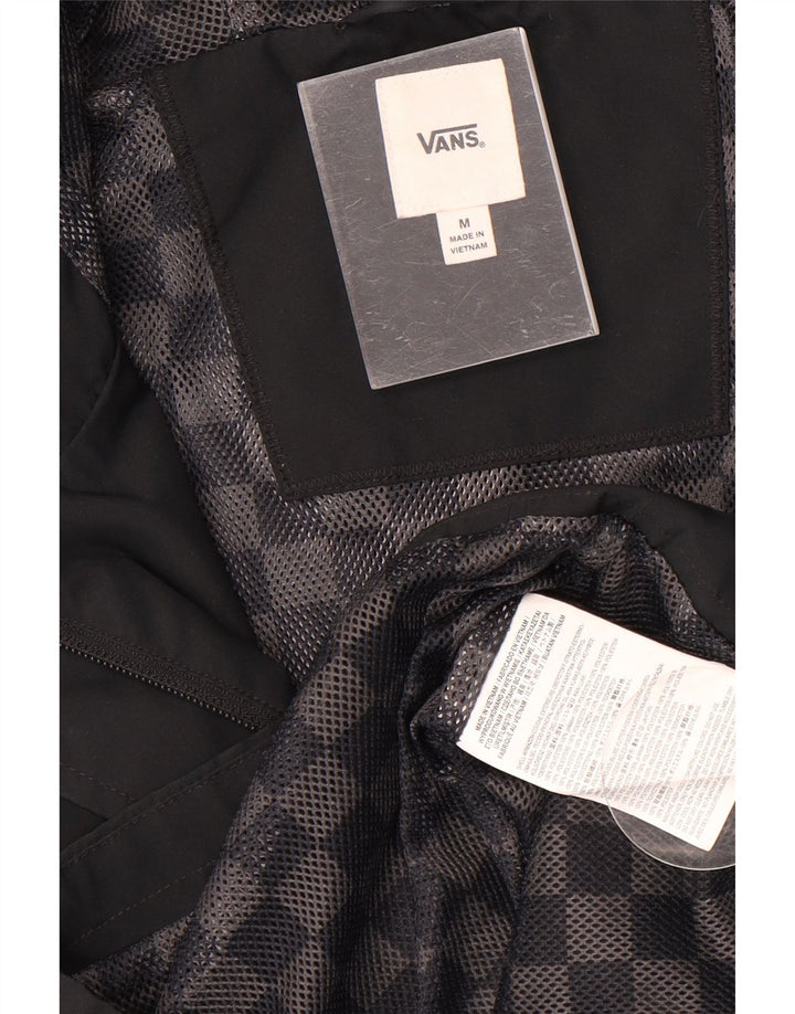 Женский плащ с капюшоном Vans UK 14, средний черный, полиэстер