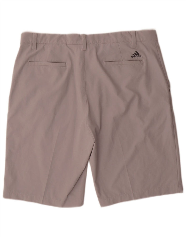 Мужские шорты чинос ADIDAS W36, большие серые, полиэстер