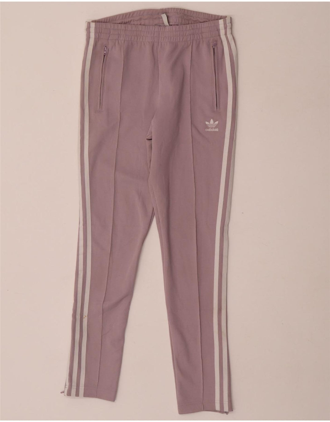 Женские спортивные брюки Adidas UK 8, маленькие, фиолетовые, полиэстер