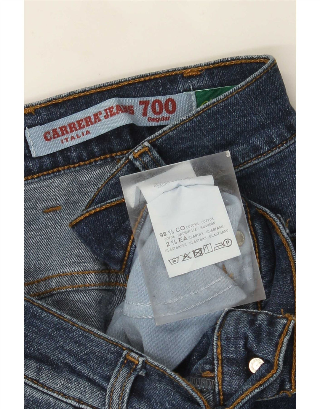Мужские джинсы Carrera 700 Regular Straight W36 L34, синие, хлопок