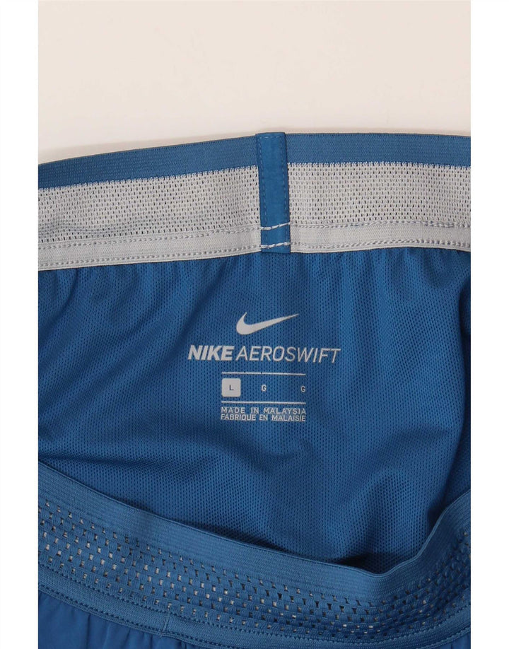 Мужские спортивные шорты Nike, большие синие нейлоновые