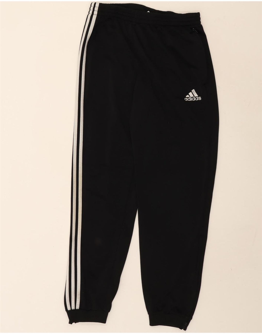 Женские спортивные брюки Adidas Joggers UK 40/42, средний черный полиэстер