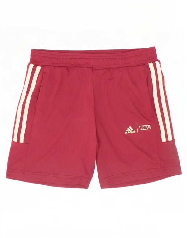 Спортивные шорты Adidas Girls Marvel 6-7 лет, бордовый полиэстер