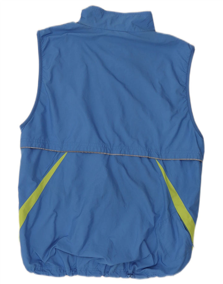 Мужские кроссовки Reebok Gilet UK 38, средний синий, полиэстер с цветными блоками