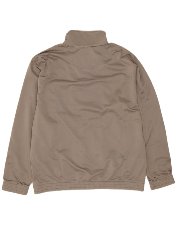 Мужской спортивный костюм Lotto, верхняя куртка, большой размер, цвет хаки, полиэстер